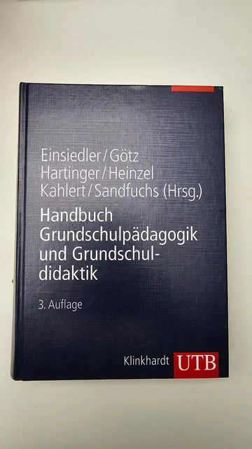 Handbuch Der Grundschulpädagogik Und Grundschuldidaktik EINSIEDLERHANDBUCH GRUNDSCHULPÄDAGOGIK UND Grundschuldidaktik EUR 10,00