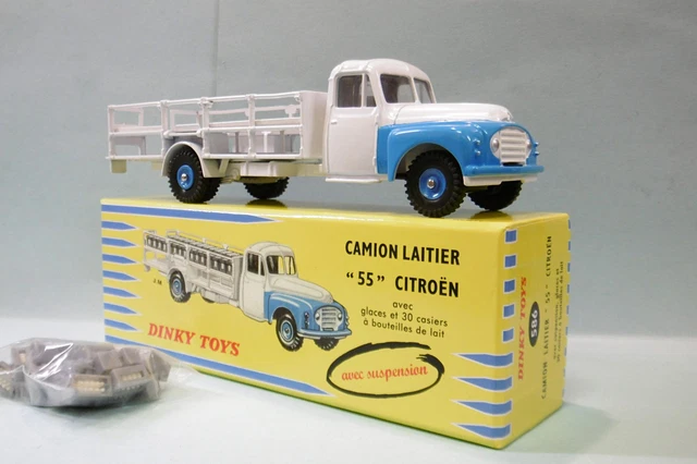 Camion Laitier Citroën 55 DAN TOYS DAN-18 échelle 1/43, Occasion, Suspension
