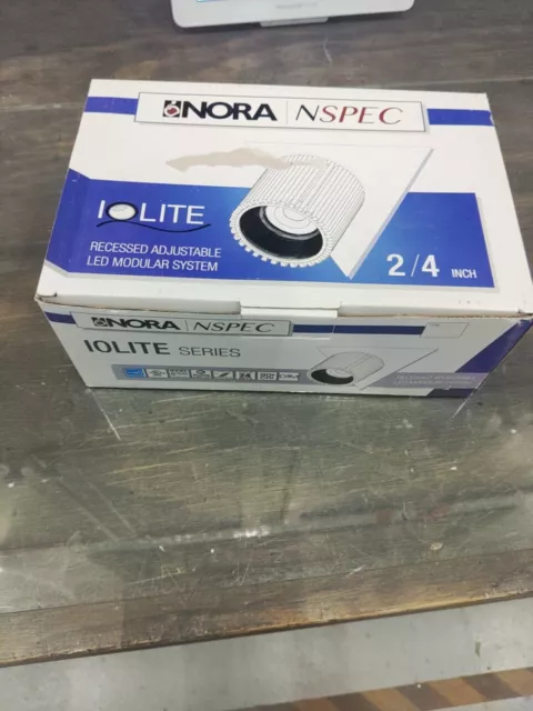 NORA/NSPEC IOLITE  N/O-4SNDC27XWW 2/4 inch recessed light