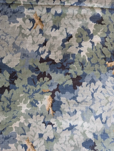 Lee Jofa Arley Print Lagoon Fabric 4 1/8 Yards