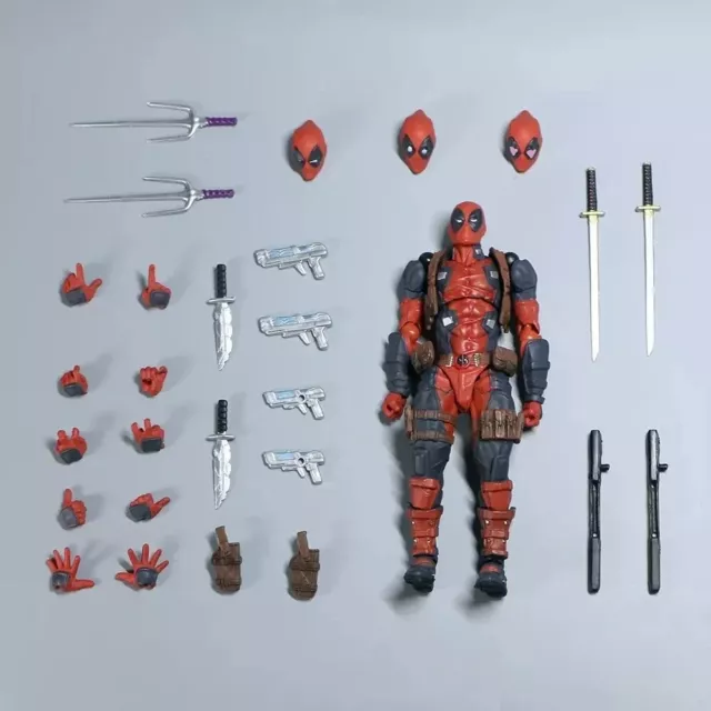 Marvel 15cm X-MAN DeadPool incredibile YAMAGUCHI BJD giunti mobili Action Figur 3