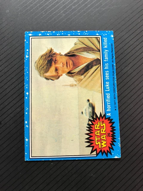 1977 Topps Star Wars Series 1 Blue Cards Singles Complete Your set You U Pick