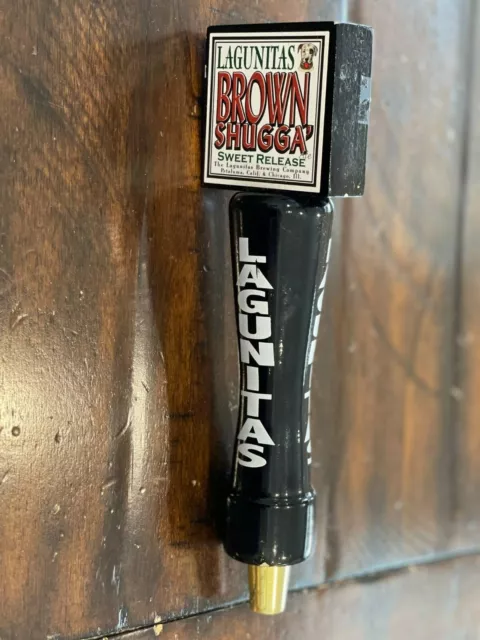 Lagunitas Brewing "Brown Shugga" Tap Handle