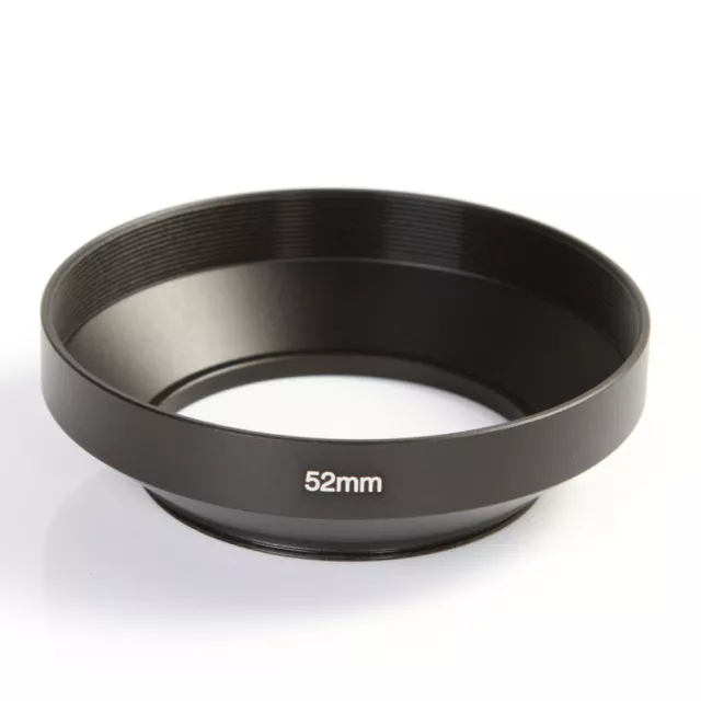 49/52/55/58/62/67/72/77/82mm Wide Angle Lens Hood for Canon Nikon Sony Olympus 2