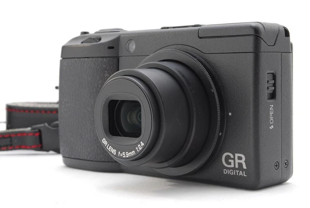 【MINT in Box / SH:1621】RICOH GR DIGITAL II 10.1MP Digital Camera Black JAPAN 2