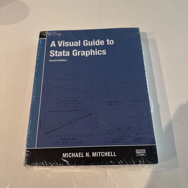 A VISUAL GUIDE to Stata Graphics by Michael N. Mitchell Paperback Book ...