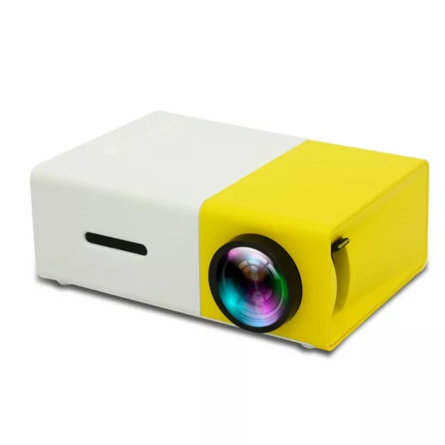 Mini YG300 LCD Projector 50 Lumens 320 x 240 Pixels 3.5mm Audio/HDMI/USB/SD/AV