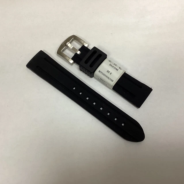 Bracelet De Montre En Cuir D'agneau ZRC - Gris Clair, 20mm (Neuf Avec étiquettes)