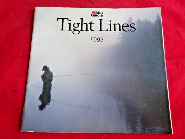 VINTAGE ABU TIGHT Lines Advertising Fishing Catalogue For 1986 £13.99 -  PicClick UK
