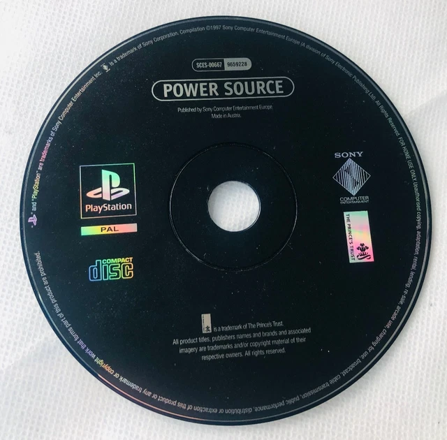 Power Source - Démo PlayStation 1 (PS1) - Très Bon état - Version Démo 1999 - PEGI 16