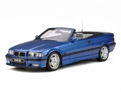 1:18 Otto BMW M3 E36 Cabriolet bleu estoril Otto Mobile OT279 NEUF