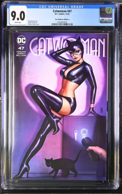 Catwoman #47 2022 Cgc 9.0 White Pages!