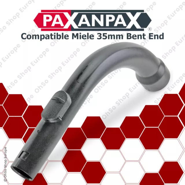 Vacuum Cleaner Bent End Curved Hose Handle For Miele S5210 S4000 S5000 S6000