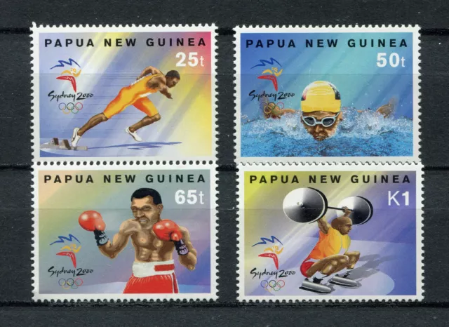 S8547) Papua & New Guinea MNH Neu 2000, Olympic Games Sydney 4v