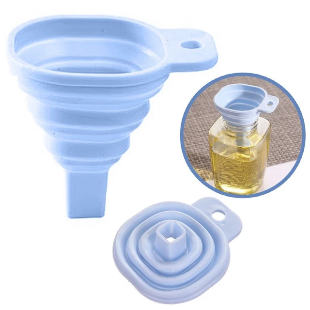 Novità imbuto pieghevole silicone telescopico lungo pieghevole stile imbuto 7307
