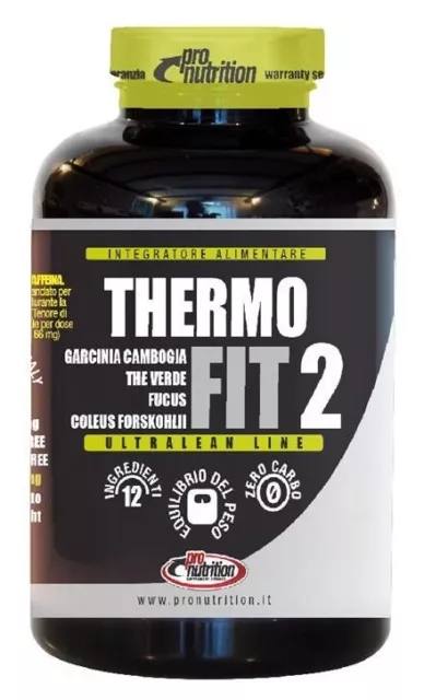 Pronutrition Thermo Fit 2 - Barattolo da 90 Capsule