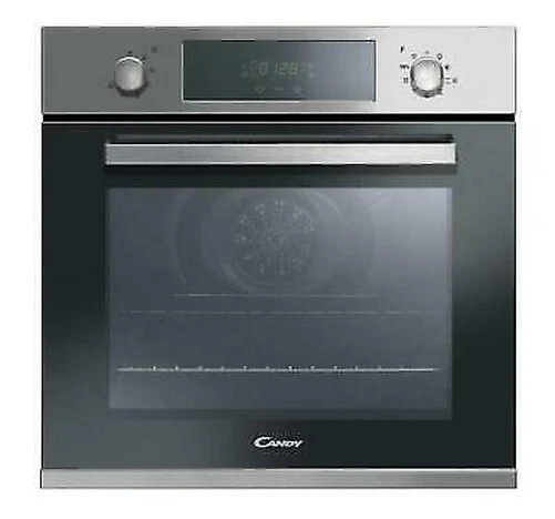 Candy FCPK606X / Et Four Encastré 65 Lt Pyrolyse + Aquactiva 9 Fonctions Inox