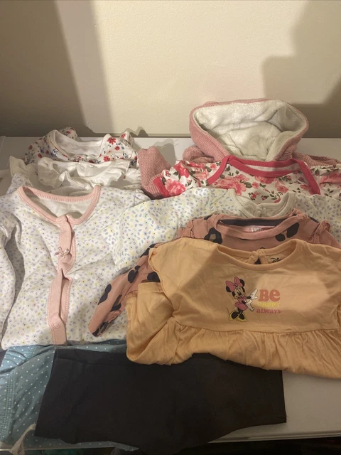 baby girls clothes 0-3 months bundle