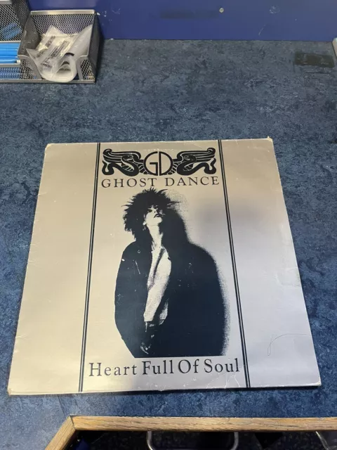 Ghost Dance; Heart Full  Of Soul, 1986, 12”, Karbon, Goth Rock