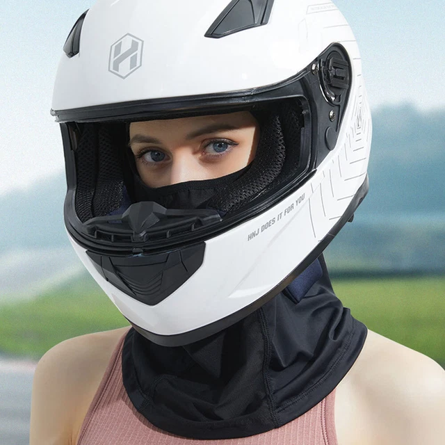Kopfhaube Motorrad Fahrrad Sturmhaube Atmungsaktiv Skimütze Halswärmer Sturmmask 10