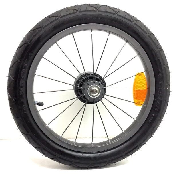 Schwinn 16" Rear Jogging Stroller Wheel Black 2.25 Tire Interval Jogger #S1