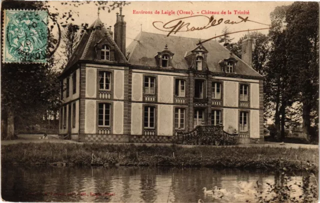 CPA AK Env. de LAIGLE - Chateau de la Trinité (435616)