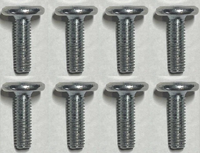 IKEA 100600 Threaded Sleeve M6 – 10 Pack – Hex Head Metal Inserts – Silver