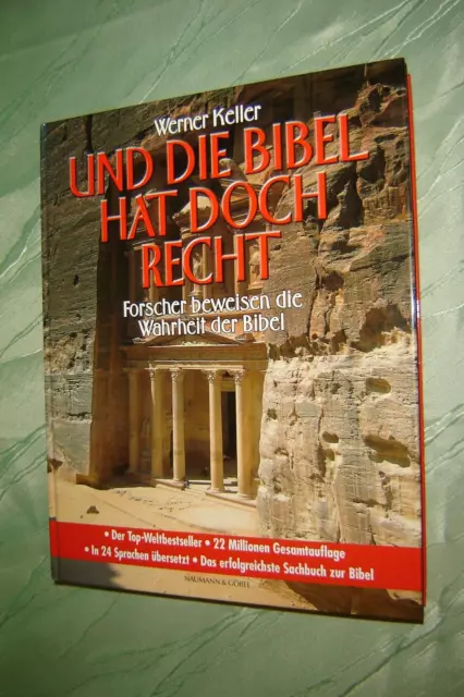 Werner Keller - Und die Bibel hatte doch Recht - altes Testament - Bibel - 1989