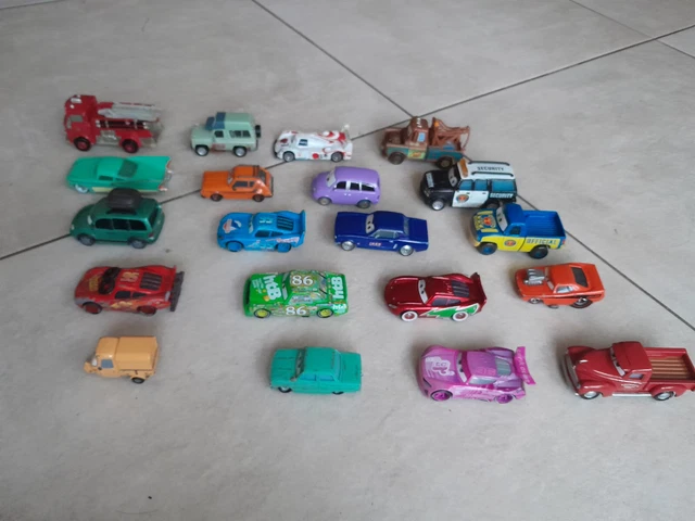 Disney Pixar Lot De 20 Voitures Cars Lot 1