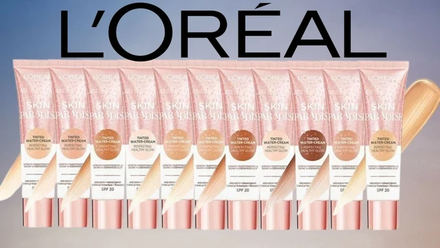 Fluide Teinté Hydratant L'Oréal Skin Paradise SPF20 01 Light - Neuf, Peau Lumineuse