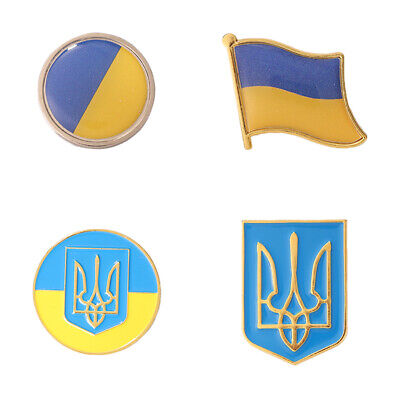 Ukrainian Signs Decorative Badge National Emblem Brooch Badges Lapel Pins Newly