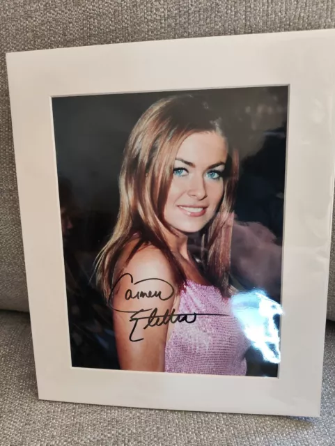 Genuine Signed 8"x10" Photo, Carmen Electra (Actress - Bay Watch, ) + UACC COA