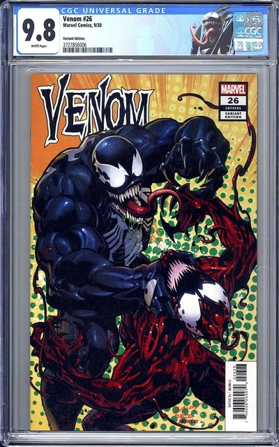 VENOM #26 - 1:50 Bagley Variant  1st Virus - CGC 9.8 Key Donny Cates Marvel 2020