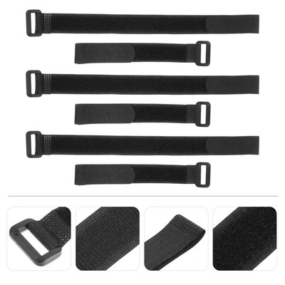6 PCS Bike Ruota Sicurezza Nastro PORTABICI Cinghia Nylon Cinghia Bike Rack 