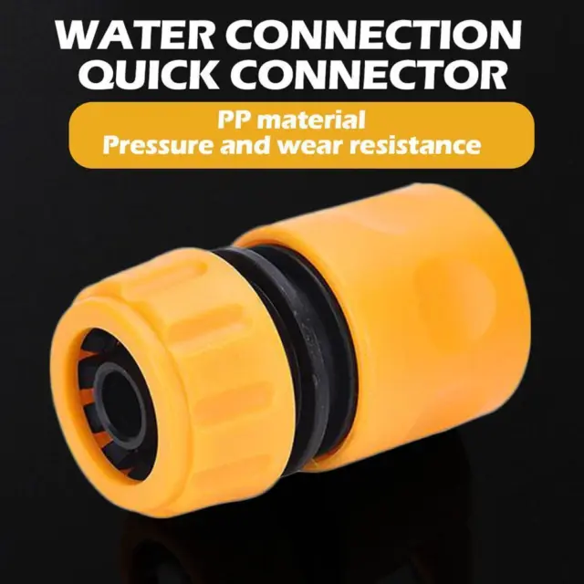 Hose Pipe Tube Fitting Quick Water Connector Adapter Lawn Garden Tap: