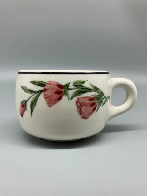 Southern Pacific Rr Prairie Mountain Wildflowers Dining Car China Coffee Cup #2