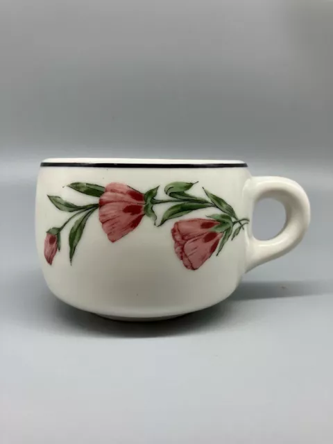 Southern Pacific Rr Prairie Mountain Wildflowers Dining Car China Coffee Cup #2