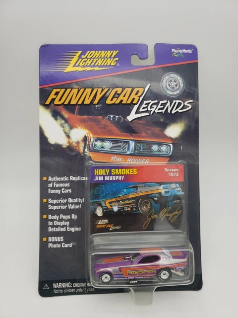1:64 Johnny Lightning Funny Car Legends Jim Murphy Holy Smokes Vintage 1999
