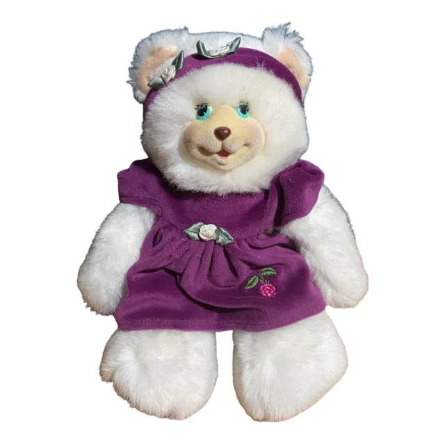Fisher Price Plush Briarberry Collection Maggieberry Bear 1999 Stuffed Animal