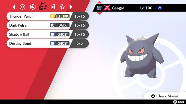 Ultra Shiny 6IV Gengar Pokemon Gigantamax Sword Shield - Modest - Cursed  Body