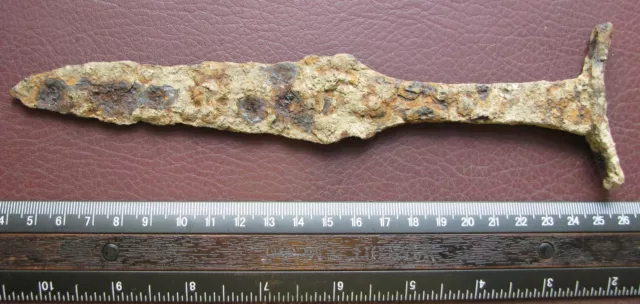 Authentic Ancient Artifact > Large Scythian Iron Akinakes Dagger   L67
