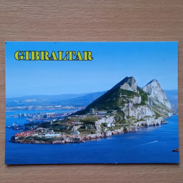 Postcard Gibraltar Air View