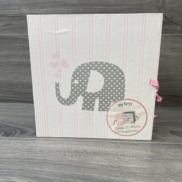 Babies My First Keepsake Box Storage Set of 9 Containers