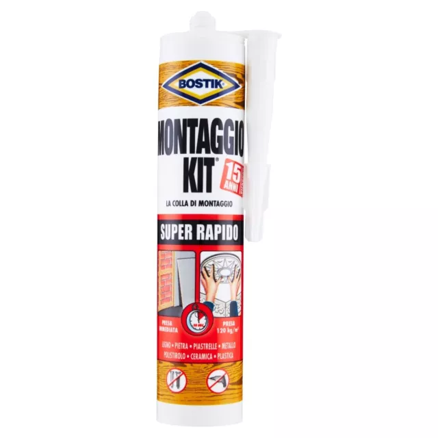 Montaggio Kit Super Rapido cartuccia 370gr