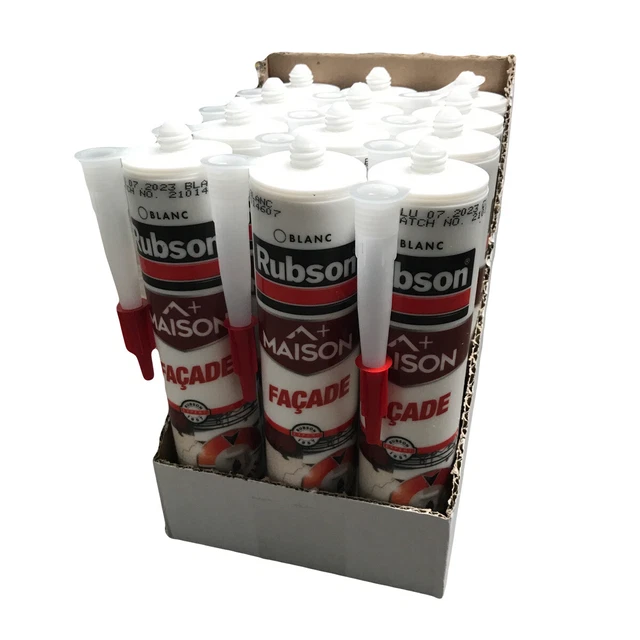 Espátula de fachada Rubson aspecto de limpieza relleno de Henkel - blanco - 12 x 280 ml