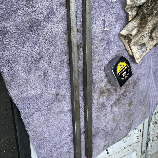 303 stainless steel bar 3/4” Square rod 21” long lot of 2