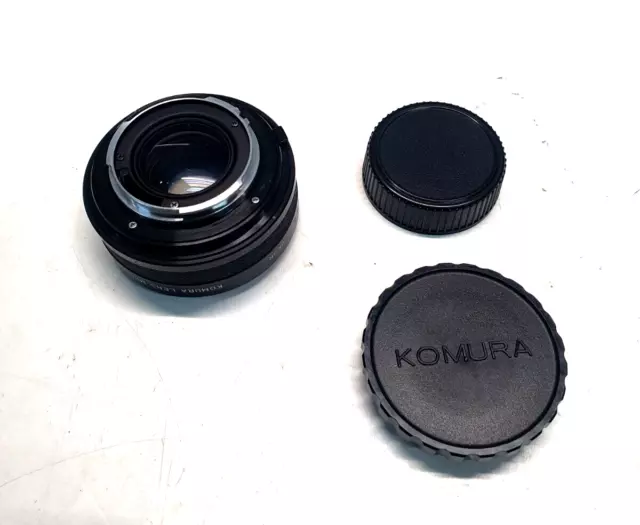 K4) KOMURA Lens MFG.LTD TELEMORE 95 II 6010519 Objektiv Japan