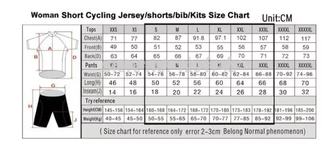 Summer Womens Cycling Jersey & Shorts Set Cycling Outfits Bicycle Sports Uniform 2