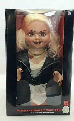 SPIRIT HALLOWEEN BRIDE OF CHUCKY Animated Talking Tiffany Doll new us