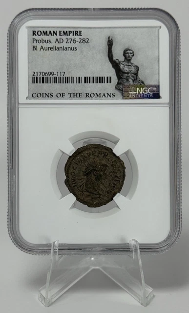 ROMAN EMPIRE PROBUS AD 276-282 BI Aurelianianus NGC Certified Ancients ...